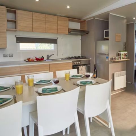 BUNGALOW 6 personnes - Mobil-home | Premium | 3 Ch. | 6 Pers. | Terrasse surélevée