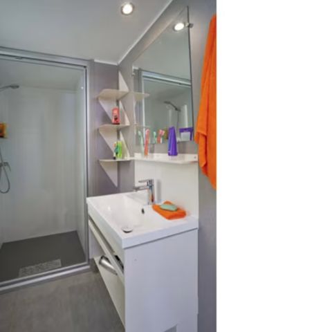 BUNGALOW 6 personnes - Mobil-home | Premium | 3 Ch. | 6 Pers. | Terrasse surélevée