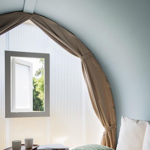 Tente en toile et en bois 2 personnes - Bungalow Coco sweet