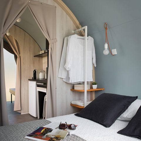 Tente en toile et en bois 2 personnes - Bungalow Coco sweet