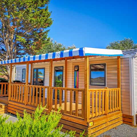 BUNGALOW 6 personnes - Mobil Home 2 ch 4/6 pers Terrasse semi-couverte TV