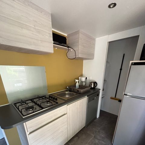 BUNGALOW 4 personnes - Premium 33m² - 2 chambres - terrasse couverte