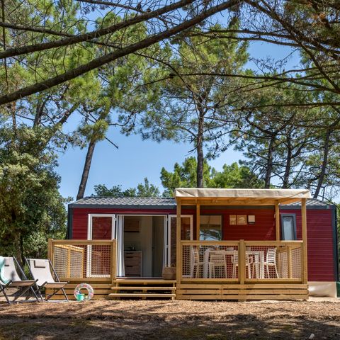 BUNGALOW 4 personnes - Cottage Privilège TV LV - 2 chambres - 4 personnes