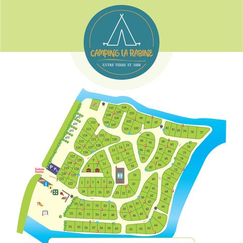 BUNGALOW TOILÉ 5 personnes - Bungalow toilé Bengali 25m²