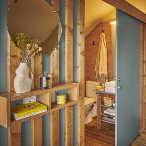LODGE 5 personnes - Bungalow toilé 'Tente Lodge' 26m²