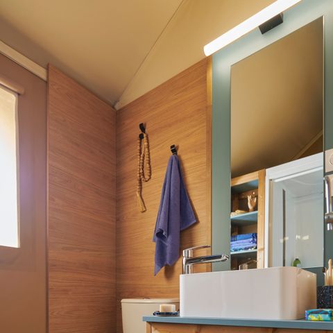 LODGE 5 personnes - Bungalow toilé 'Tente Lodge' 26m²