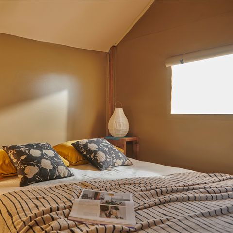 LODGE 5 personnes - Bungalow toilé 'Tente Lodge' 26m²