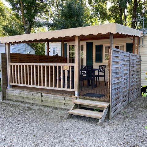 BUNGALOW 4 personnes - Mobil-home Confort - 2 chambres - PMR – adapté pour personnes à mobilité réduite