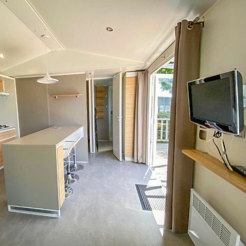 BUNGALOW 6 personnes - Mobil Home 2 ch 4/6 pers Terrasse semi-couverte TV