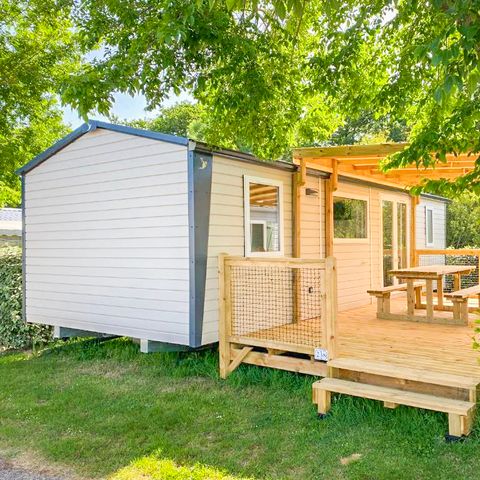 BUNGALOW 6 personnes - Mobil Home 2 ch 4/6 pers Terrasse semi-couverte TV