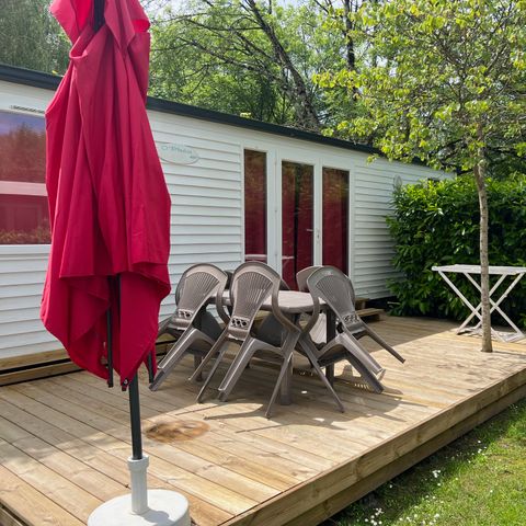 Mobilhome 4 personnes - Mobile 4 pers 2 ch 2 SDB clim