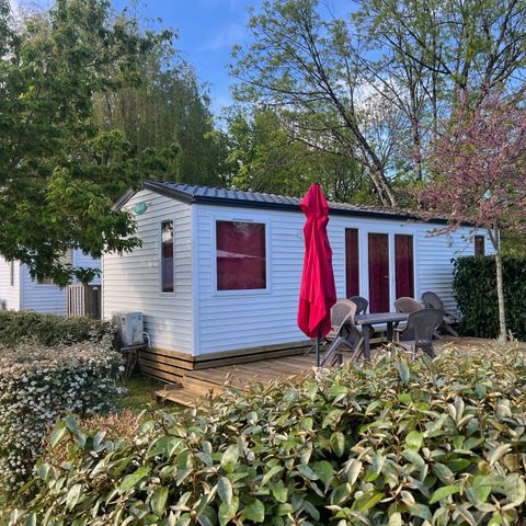 Mobilhome 4 personnes - Mobile 4 pers 2 ch 2 SDB clim