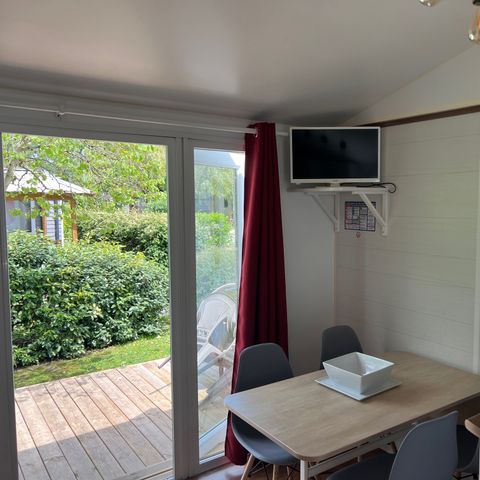 Mobilhome 4 personnes - Mobile 4 pers 2 ch 2 SDB clim