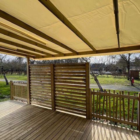 Mobilhome 4 personnes - Cabane 4 pers clim 2025 2 ch