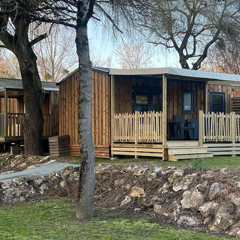 Mobilhome 4 personnes - Cabane 4 pers clim 2025 2 ch
