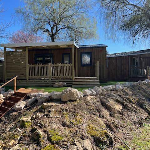 Mobilhome 4 personnes - Cabane 4 pers clim 2025 2 ch