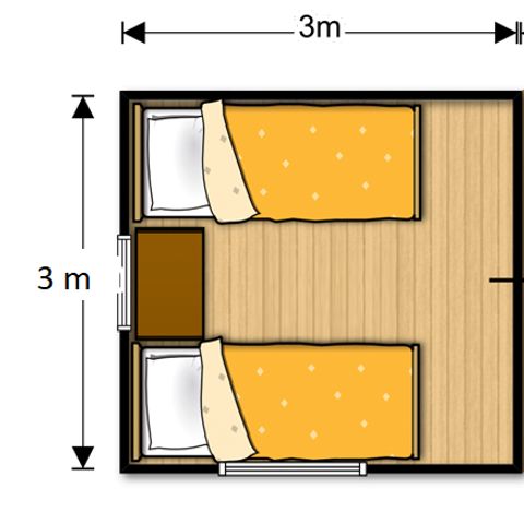 TENTE 2 personnes - Tente Safari étape 2 pers