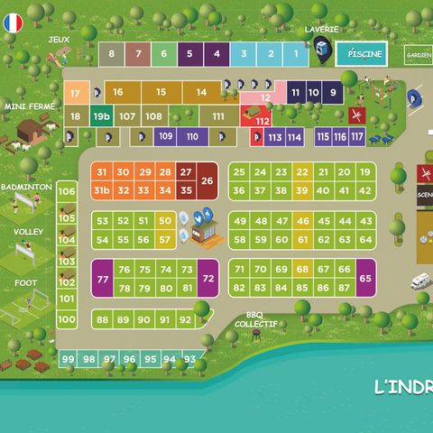 Camping Vallée de L'Indre - Camping Indre-et-Loire - Image N°5