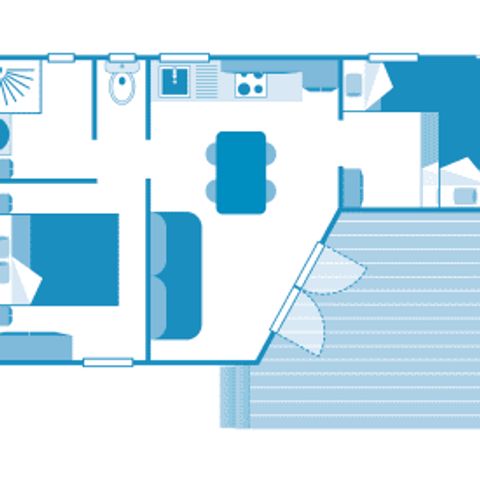 CHALET 5 personnes - Chalet 5p 2ch ***