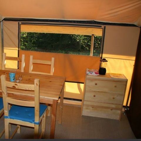 TENTE 4 personnes - COTTON LODGE NATURE (sans sanitaires)