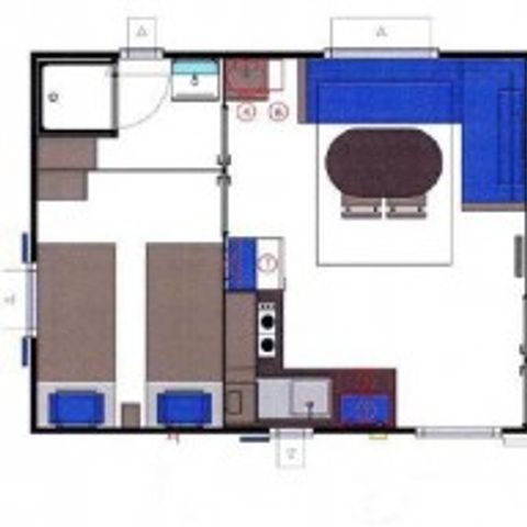 BUNGALOW 5 personnes