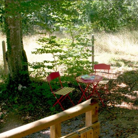Tente en toile et en bois 5 personnes - SAFARI WOODY (sans sanitaires)