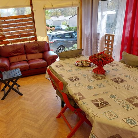 BUNGALOW 4 personnes - Particulier sur le camping