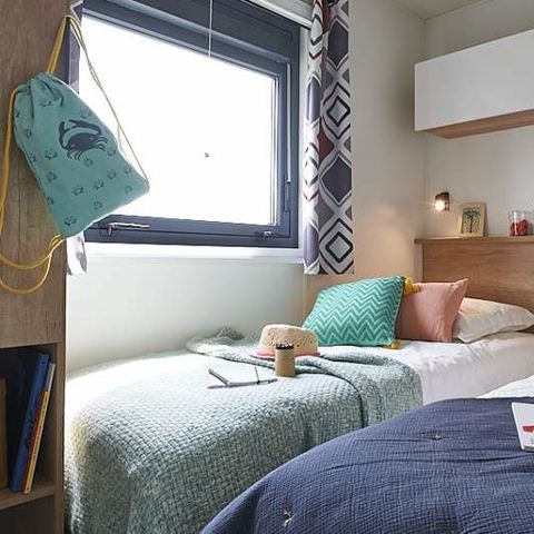 BUNGALOW 6 personnes - PREMIUM 3 CHAMBRES - CLIM + TV + SUITE PARENTALE