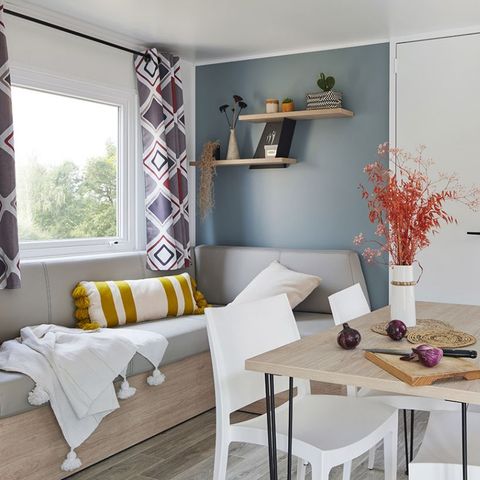 BUNGALOW 4 personnes - GRAND CONFORT 2 CHAMBRES - CLIM + TV