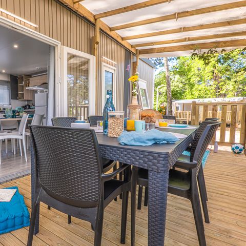 BUNGALOW 5 personnes - Select TV LV Clim - 2 ch / 2 salles d'eau - 4/5 pers.