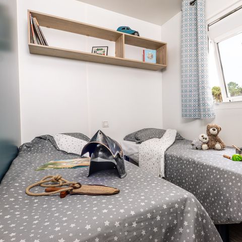 BUNGALOW 5 personnes - Select TV LV Clim - 2 ch / 2 salles d'eau - 4/5 pers.