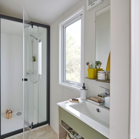 BUNGALOW 6 personnes -  Mobil-home Select TV LV Plancha - 3 chambres - 6 personnes