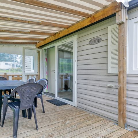 BUNGALOW 6 personnes - Mobil-Home Confort Genêt - 3 ch. - TV