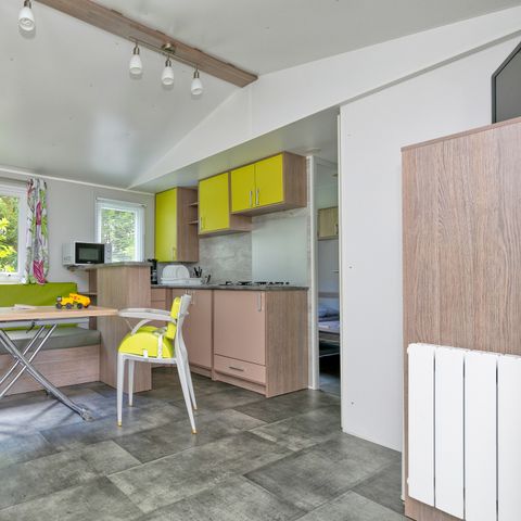 BUNGALOW 6 personnes - Mobil-Home Confort Genêt - 3 ch. - TV