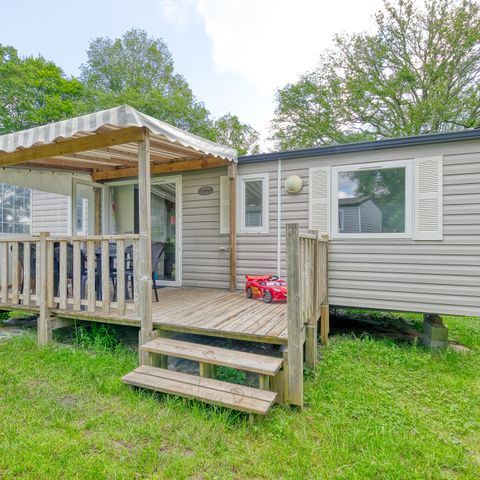 BUNGALOW 6 personnes - Mobil-Home Confort Genêt - 3 ch. - TV