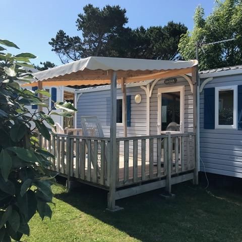 BUNGALOW 5 personnes - Mobil-home Standard MERCURE 27m² - 2 chambres + terrasse semi-couverte 11m²