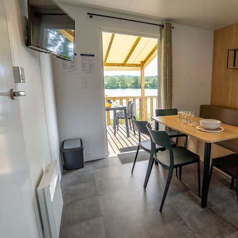 BUNGALOW 4 personnes - Confort 2 Chambres au Bord de l'Eau
