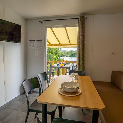 BUNGALOW 4 personnes - Confort 2 Chambres au Bord de l'Eau