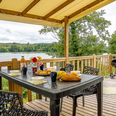 Mobilhome 4 personnes - Confort 2 Chambres au Bord de l'Eau