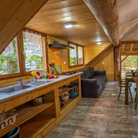 CHALET 5 personnes - En Rondins - Petit Ballon