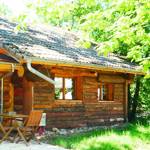CHALET 10 personnes - Chalet en rondins Grand Ballon 10 pers