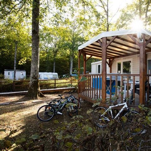 BUNGALOW 4 personnes - PMR 30m² - 2 chambres (accessible personne à mobilité réduite)