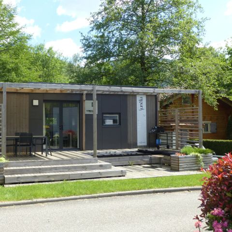 Mobilhome 6 personnes - Sunêlia Luxe Taos 3 chambres / 2 salles de bain 40m² - TV - LV - Terrasse couverte - Linge fourni