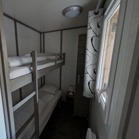 Mobilhome 4 personnes - Sunêlia Luxe Fabre 2 chambres 34m² - TV - LV - Terrasse couverte - linge fourni