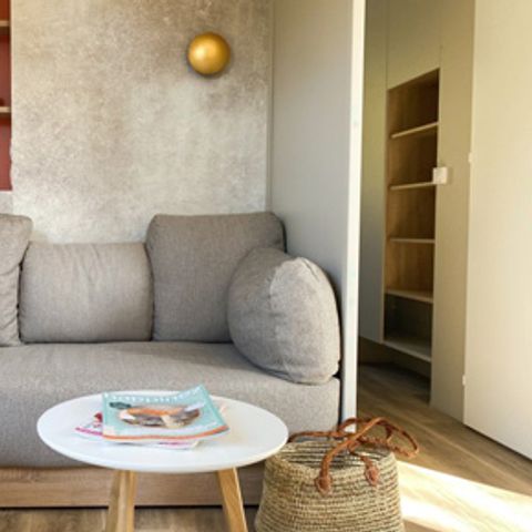 Mobilhome 6 personnes - Sunêlia Luxe Key West 3 chambres / 2 salles de bain 40m² - TV - LV - Terrasse - Linge fourni