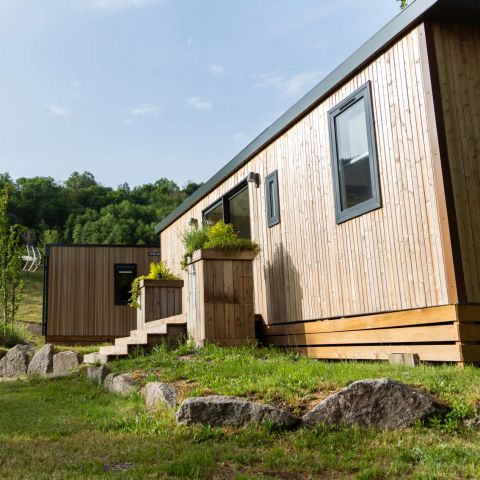 Mobilhome 6 personnes - Sunêlia Luxe Key West 3 chambres / 2 salles de bain 40m² - TV - LV - Terrasse - Linge fourni