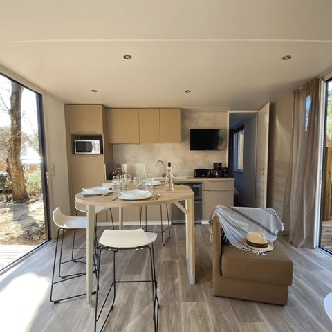Mobilhome 4 personnes - Sunêlia Luxe Keywest 2 chambres / 2 salles de bain/34m2