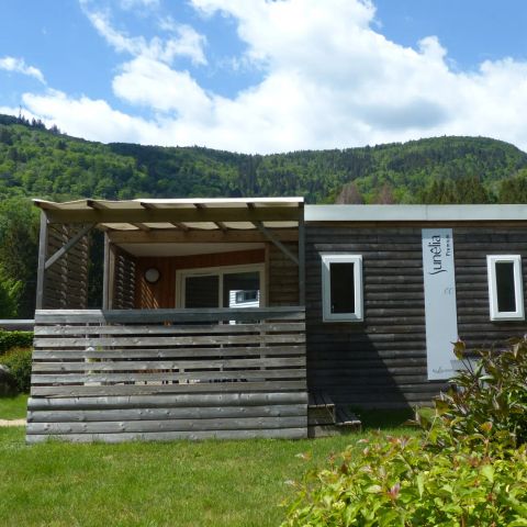 Mobilhome 5 personnes - Sunêlia Prestige Déclik 2 chambres 35m² - TV - Terrasse semi- couverte