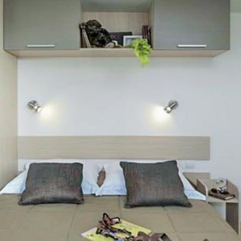 Mobilhome 6 personnes - Loisir Pacifique 3 chambres 40m² - TV - Terrasse couverte