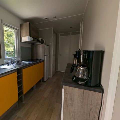 Mobilhome 6 personnes - Sunêlia Prestige Déclik 3 chambres 35m² - TV - Terrasse couverte